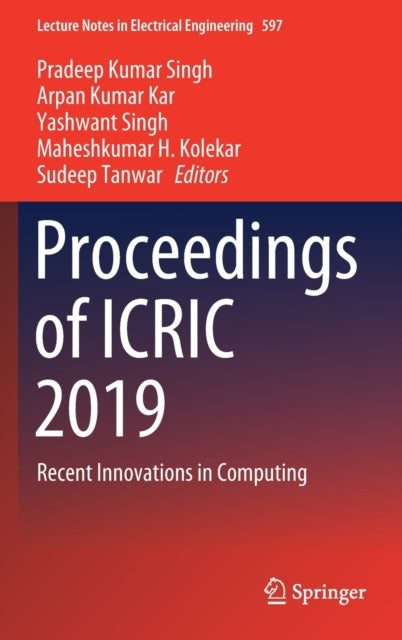 Book cover of: Proceedings of ICRIC 2019. By: Pradeep Kumar Singh