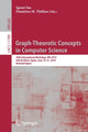 Book cover of: Graph-Theoretic Concepts in Computer Science. By: Ignasi Sau