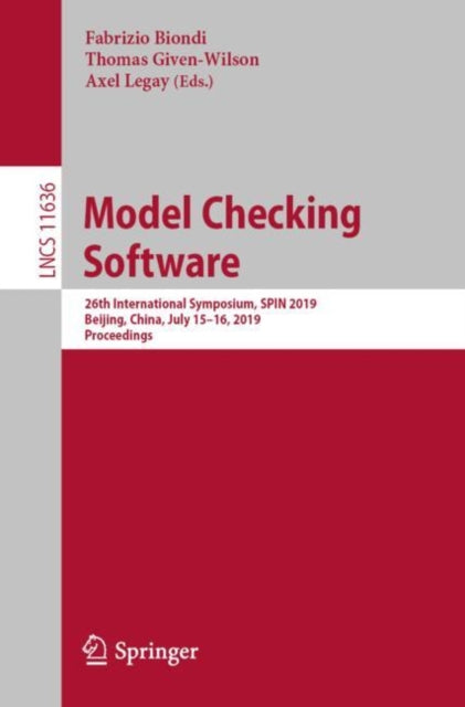 Book cover of: Model Checking Software. By: Fabrizio Biondi