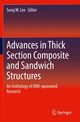 Book cover of: Advances in Thick Section Composite and Sandwich Structures. By: Sung W. Lee