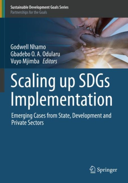 Book cover of: Scaling up SDGs Implementation. By: Godwell Nhamo
