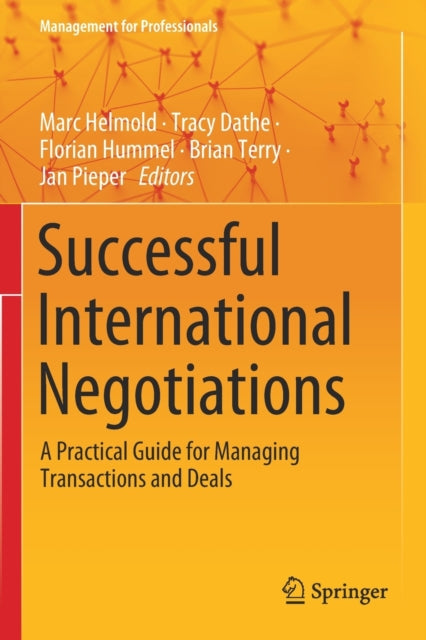 Book cover of: Successful International Negotiations. By: Marc Helmold