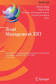 Book cover of: Trust Management XIII. By: Weizhi Meng