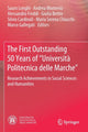 Book cover of: First Outstanding 50 Years of “Universita Politecnica delle Marche”. By: Sauro Longhi