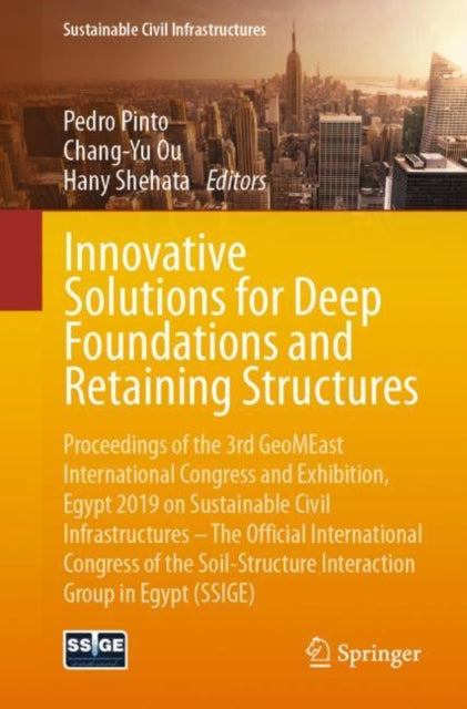 Book cover of: Innovative Solutions for Deep Foundations and Retaining Structures. By: Pedro Pinto