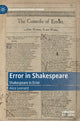 Book cover of: Error in Shakespeare. By: Alice Leonard