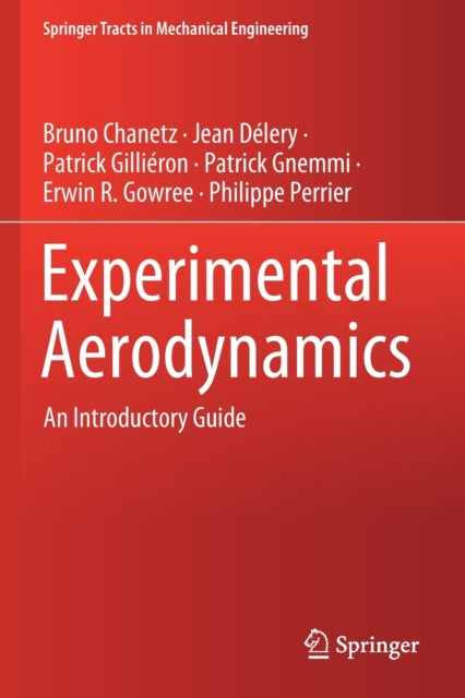 Book cover of: Experimental Aerodynamics. By: Bruno Chanetz