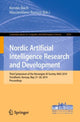 Book cover of: Nordic Artificial Intelligence Research and Development. By: Kerstin Bach