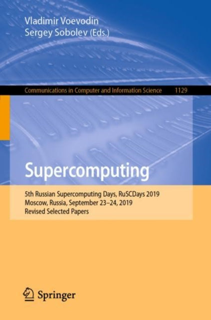 Book cover of: Supercomputing. By: Vladimir Voevodin