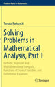 Book cover of: Solving Problems in Mathematical Analysis, Part II. By: Tomasz Radożycki