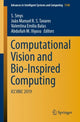 Book cover of: Computational Vision and Bio-Inspired Computing. By: S. Smys