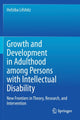 Book cover of: Growth and Development in Adulthood among Persons with Intellectual Disability. By: Hefziba Lifshitz