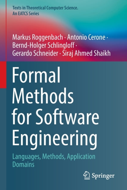 Book cover of: Formal Methods for Software Engineering. By: Markus Roggenbach