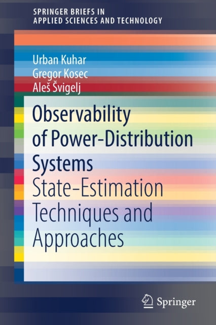 Book cover of: Observability of Power-Distribution Systems. By: Urban Kuhar