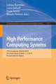 Book cover of: High Performance Computing Systems. By: Calebe Bianchini