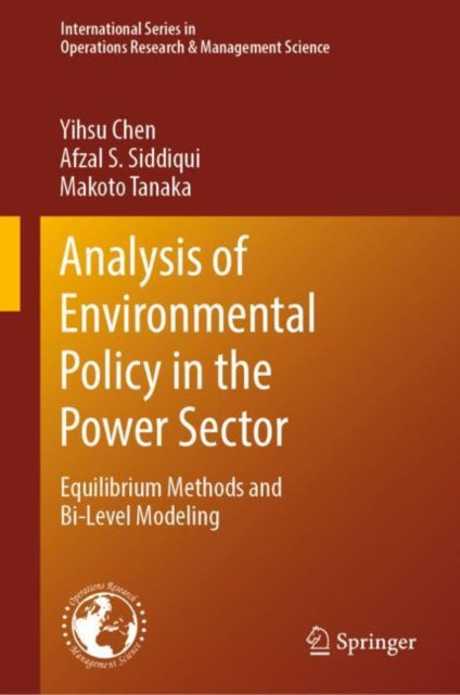 Book cover of: Analysis of Environmental Policy in the Power Sector. By: Yihsu Chen