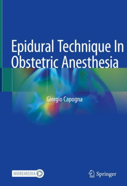 Book cover of: Epidural Technique In Obstetric Anesthesia. By: Giorgio Capogna