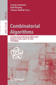 Book cover of: Combinatorial Algorithms. By: Leszek Gąsieniec