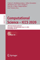 Book cover of: Computational Science – ICCS 2020. By: Valeria V. Krzhizhanovskaya