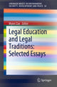 Book cover of: Legal Education and Legal Traditions: Selected Essays. By: Myint Zan