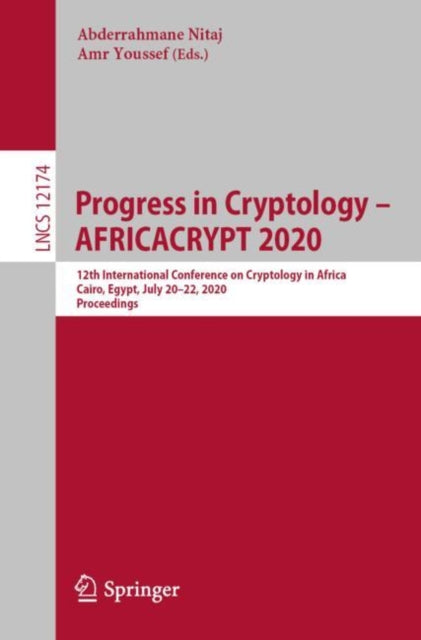 Book cover of: Progress in Cryptology -  AFRICACRYPT 2020. By: Abderrahmane Nitaj