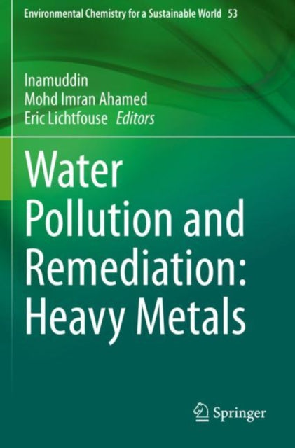Book cover of: Water Pollution and Remediation: Heavy Metals. By: Inamuddin