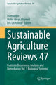 Book cover of: Sustainable Agriculture Reviews 47. By: Inamuddin