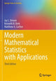 Book cover of: Modern Mathematical Statistics with Applications. By: Jay L. Devore