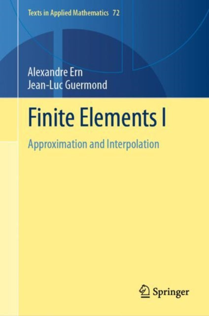 Book cover of: Finite Elements I. By: Alexandre Ern