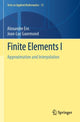 Book cover of: Finite Elements I. By: Alexandre Ern