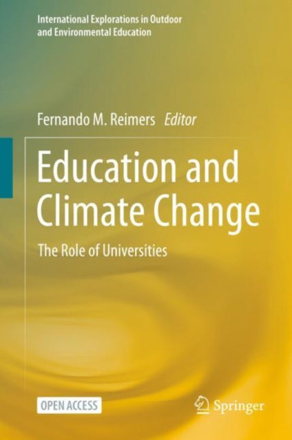 Book cover of: Education and Climate Change. By: Fernando M. Reimers