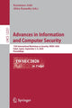 Book cover of: Advances in Information and Computer Security. By: Kazumaro Aoki