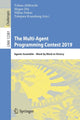 Book cover of: Multi-Agent Programming Contest 2019. By: Tobias Ahlbrecht