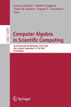 Book cover of: Computer Algebra in Scientific Computing. By: François Boulier
