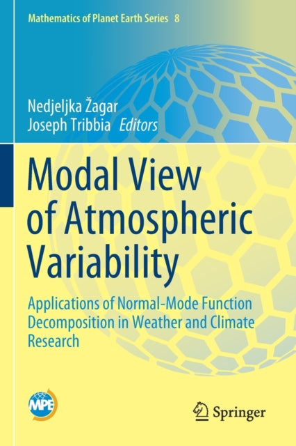 Book cover of: Modal View of Atmospheric Variability. By: Nedjeljka Žagar