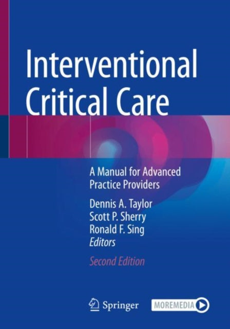 Book cover of: Interventional Critical Care. By: Dennis A. Taylor