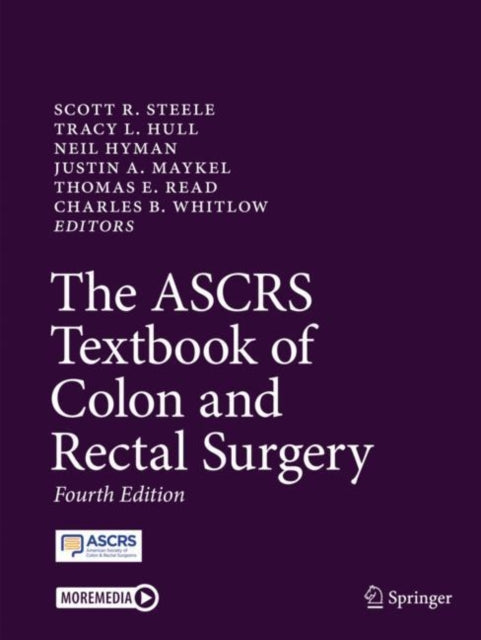 Book cover of: ASCRS Textbook of Colon and Rectal Surgery. By: Scott R. Steele