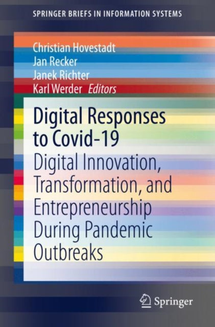 Book cover of: Digital Responses to Covid-19. By: Christian Hovestadt