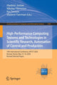 Book cover of: High-Performance Computing Systems and Technologies in Scientific Research, Automation of Control and Production. By: Vladimir Jordan