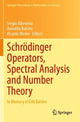 Book cover of: Schrodinger Operators, Spectral Analysis and Number Theory. By: Sergio Albeverio