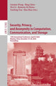 Book cover of: Security, Privacy, and Anonymity in Computation, Communication, and Storage. By: Guojun Wang