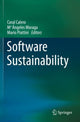 Book cover of: Software Sustainability. By: Coral Calero