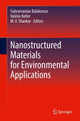 Book cover of: Nanostructured Materials for Environmental Applications. By: Subramanian Balakumar