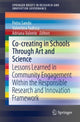 Book cover of: Co-creating in Schools Through Art and  Science. By: Petru Sandu