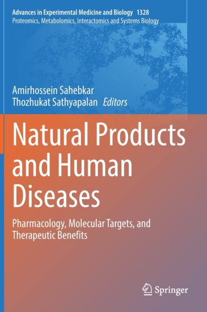 Book cover of: Natural Products and Human Diseases. By: Amirhossein Sahebkar