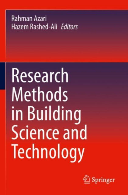 Book cover of: Research Methods in Building Science and Technology. By: Rahman Azari