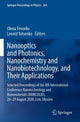 Book cover of: Nanooptics and Photonics, Nanochemistry and Nanobiotechnology, and Their Applications. By: Olena Fesenko
