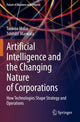 Book cover of: Artificial Intelligence and the Changing Nature of Corporations. By: Tankiso Moloi