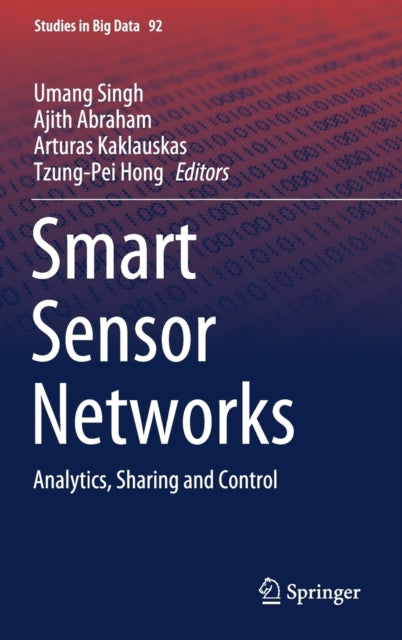 Book cover of: Smart Sensor Networks. By: Umang Singh