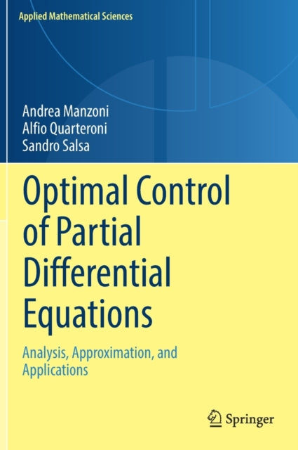 Book cover of: Optimal Control of Partial Differential Equations. By: Andrea Manzoni